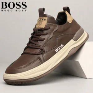 Hugo Boss - New Leather Trainers